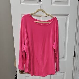 Susan Graver Weekend Long Sleeve Tee - Size 3x